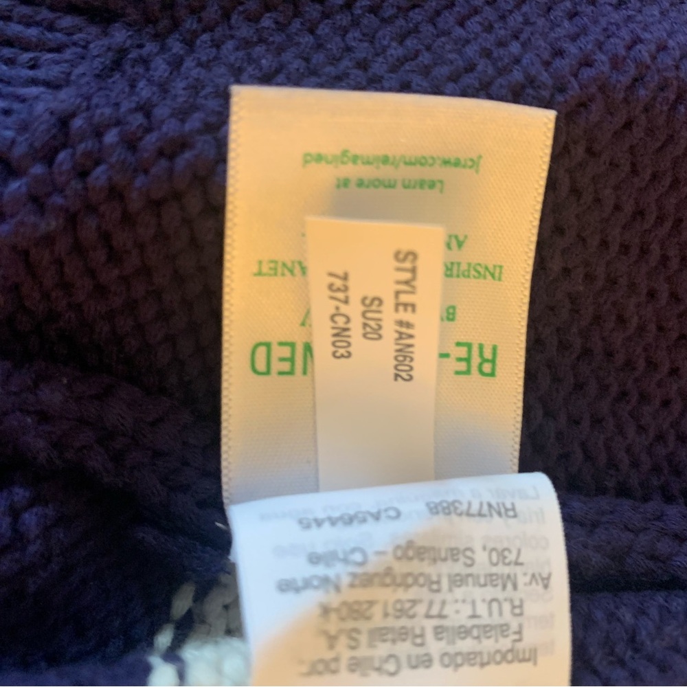 J. Crew Lobster Cardigan Knit Jacket NEW  Size XS RARE - Picture 16 of 16